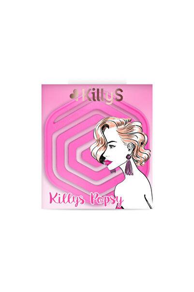 Intervion فرشاة شعر بوبسي فائقة الخفة بدبابيس نايلون، لون وردي