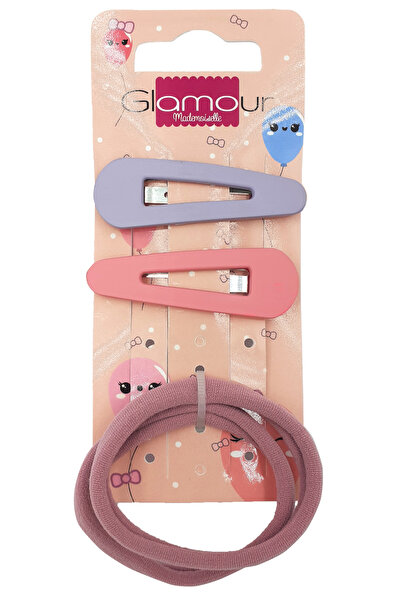 Intervion مشابك شعر جلامور - ألوان حمراء متنوعة، 10 قطع