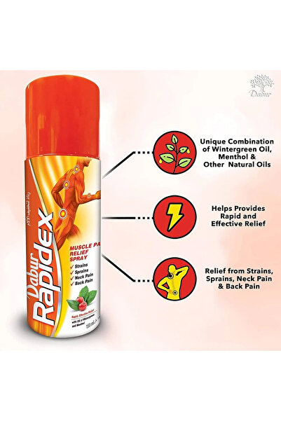 Dabur Rapides Muscle Pain Relief Spray- 150ml