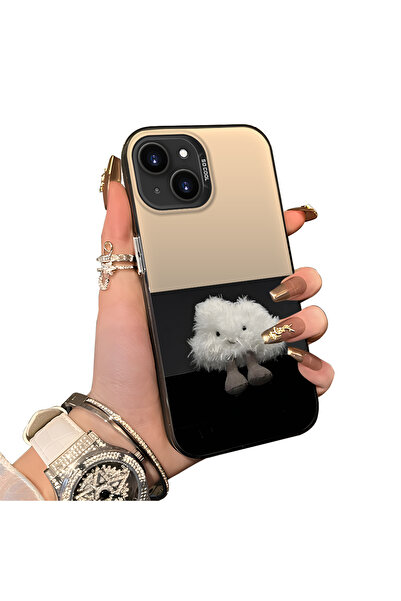 ucuc حافظة من السيليكون المتوافقة مع هاتف iPhone 15 Plus/14 Plus ذات حافة صلب...