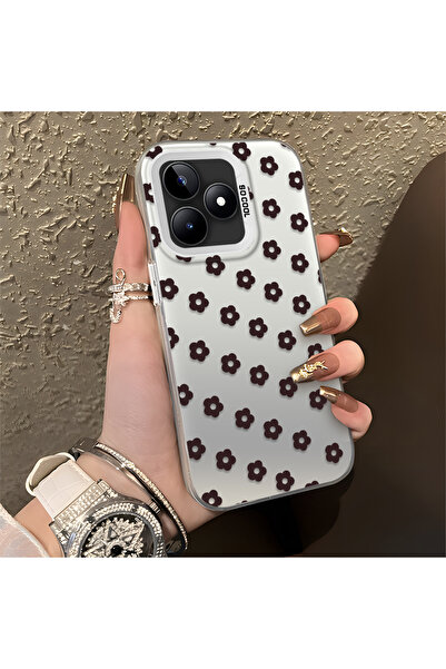 ucuc حافظة من السيليكون المتوافقة مع هاتف Realme Note 50 ذات حافة صلبة ومضادة...