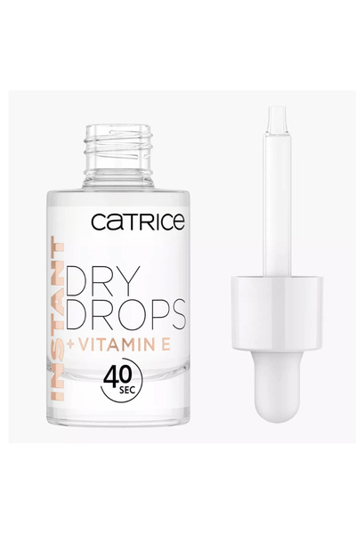 Catrice قطرات تجفيف فورية وفيتامين هـ لتجفيف طلاء الأظافر بسرعة في 40 ثانية -...