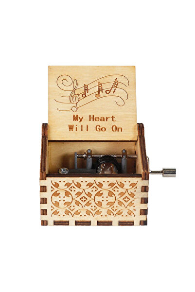 Choice My Heart Will Go On2 Wooden gift of music box for Valentine's Day and ...