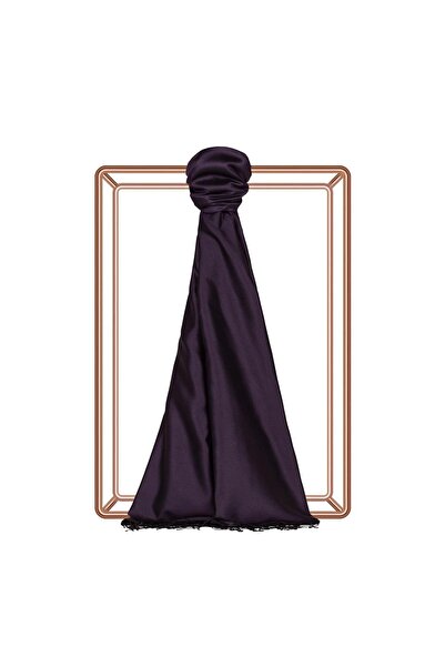 ipekevi Çift Taraflı Şal 00927 Patlıcan Moru