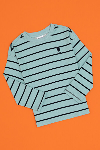 U.S. Polo Assn. Erkek Çocuk Mint Sweatshirt 50314042-VR152