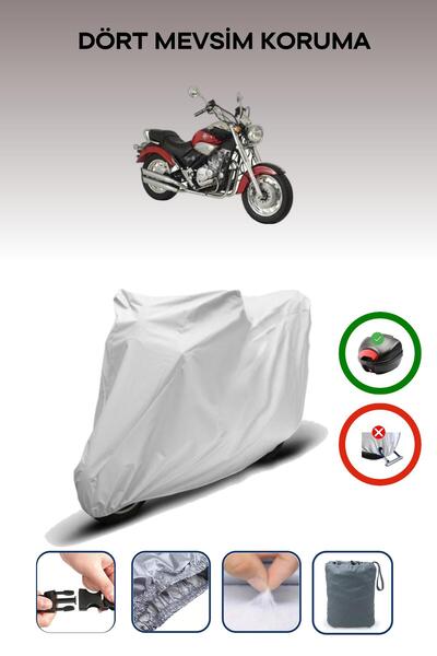 Breen غطاء خلفي رمادي اللون متوافق مع كانوني تايجر 250 غطاء محرك دراجة نارية متوافق مع كانوني تايجر 250