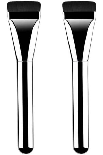 Arabest Makeup Brush, 2Pcs Soft Synthetic Blending Brushes for Women and Girl Makeup-Black