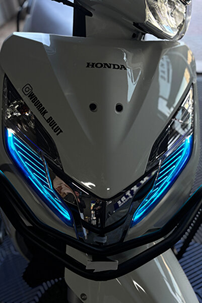 Banxtre ملصق فيلم المصباح الأمامي بتصميم مميز لدراجة هوندا أكتيفا (مناسب لمود...