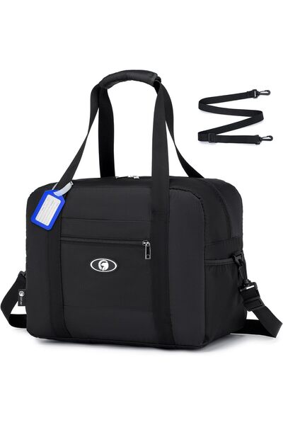 SPAHER حقيبة سفر قابلة للطي من ويز إير، مقاس 40×30×20 سم