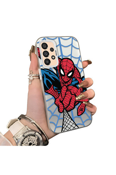 ucuc حافظة هاتف سامسونج جالاكسي A33 5G متوافقة مع حافظة هاتف سبايدرمان السيلي...