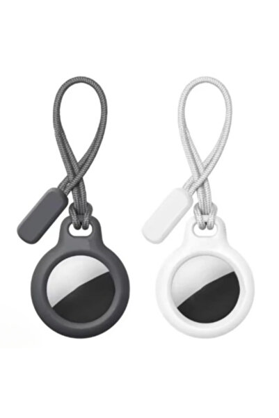 Choice جراب واحد من نوع W-B لجهاز تحديد موقع Airtags مع غطاء واقٍ وحزام، جراب...