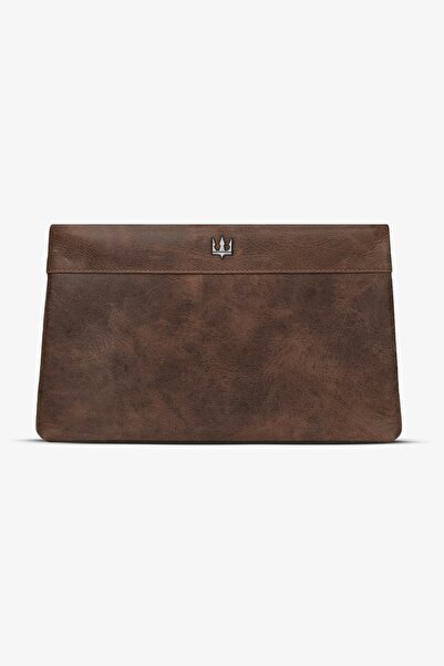 Getto Deri Nova Hakiki Deri Kişiye Özel İsim Baskılı El Çantası