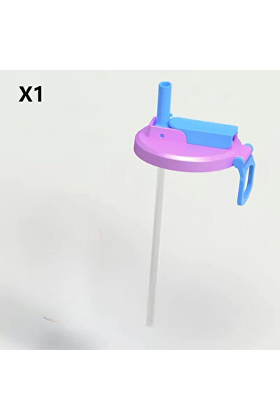 Choice غطاء علبة صودا واحد وماصة سيليكون قابلة لإعادة الاستخدام مناسبة للمشرو...