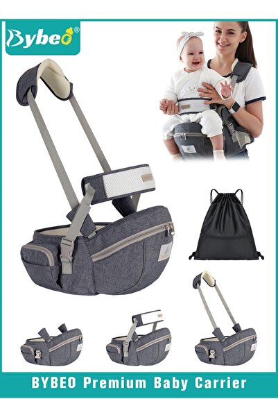 BYBEO Baby Hip Seat Carrier With Storage Bag, Baby Waist Stool for Newborn to...