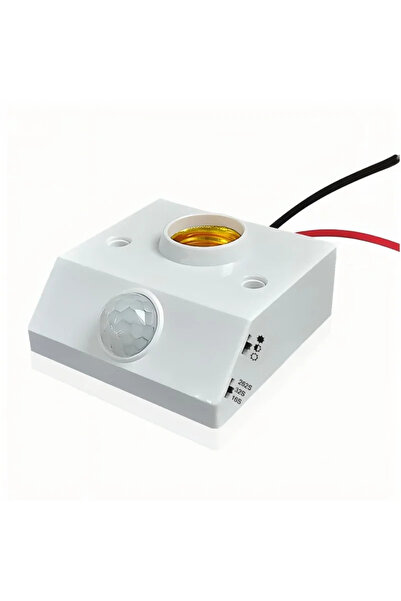 Choice E27 Lamp Holder AC 85-265V Human Sensor Lamp Holder Delay Adjustment E27 PIR Motion Detector Adjusta
