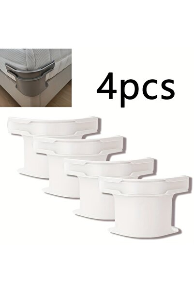 Choice WHITE 4pcs Sheet Holders – for Securing Four Corners of Bed Sheets, Ke...