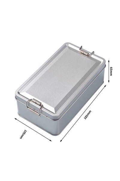 Choice 04 High Quality Metal Storage Box Old-fashioned Rectangular Iron Box Cake Packaging Box Durable with