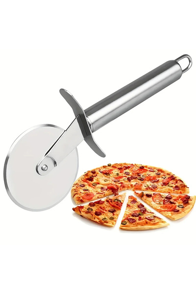 Choice 1pc Stainless Steel Kitchen Pizza Cutter Wheel Server Tools Mooncake Shovel Waffle Cookies Dough Sli