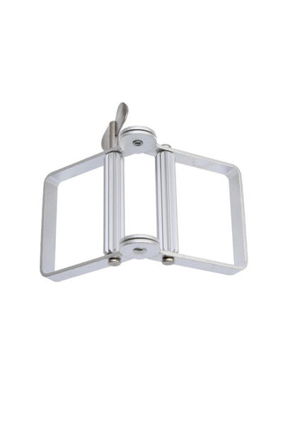 Choice silvery Stainless Steel Toothpaste Squeezers Manual Silver Aluminum Alloy Squeezer Tool Hair Dye Pas