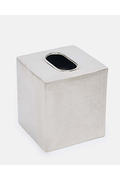 REDTAG Silver Palm Aluminum Square Tissue Box