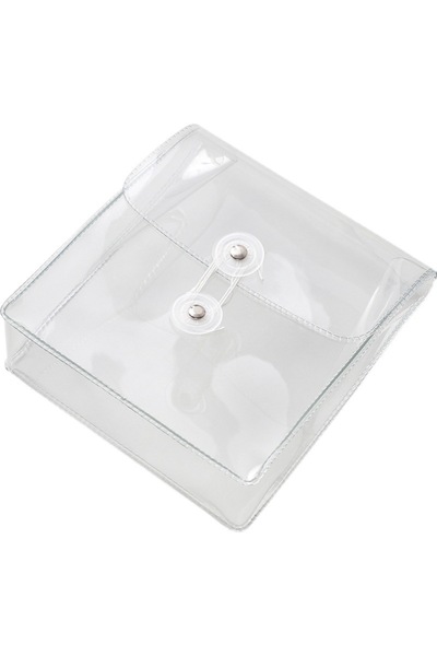 Choice حقيبة مستحضرات تجميل شفافة مقاومة للماء، حقيبة أقلام رصاص من مادة PVC،...