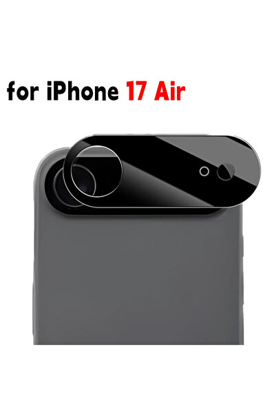 Choice 2PCS for iPhone17 Air 1-5PCS Black Tempered Glass Rear Lens Film For I...