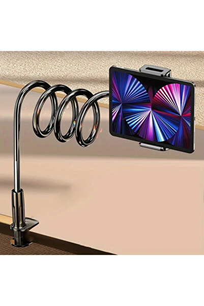 Vikefon black 70cm Tablet Mount Holder For Bed Desk Phone Holder Flexible Long Arm Clamp Tablet Stand For iP