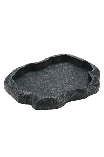 Choice1 الخيار ب: وعاء طعام وماء للزواحف مصنوع من راتنج ABS، مناسب للسلاحف وا...