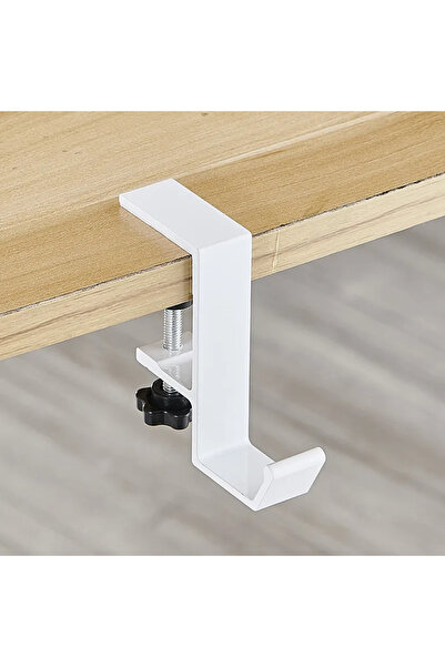 Choice 2pcs White-A 1pc Adjustable Desk Edge Hook Gaming Headset Desk Hanger Backpack Storage Hanging Hook