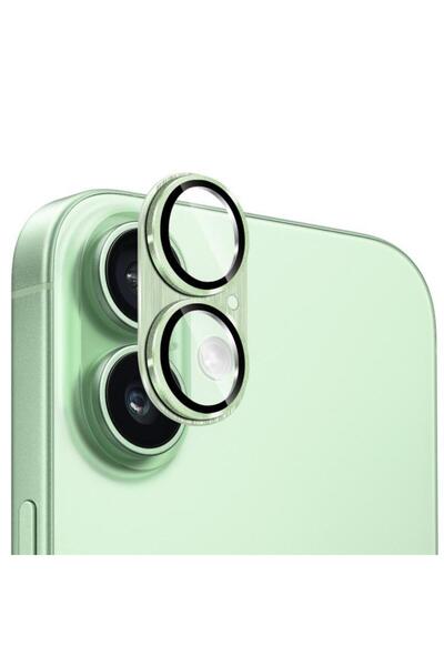 Choice غطاء حماية معدني للكاميرا لهاتف iPhone 16 (أخضر) وهاتف iPhone 17 و16، ...