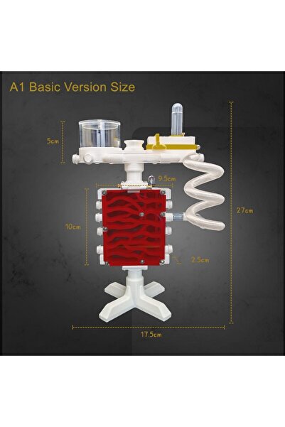 Choice 27x17.5cm A1 basic version 3D printed acrylic Ant Farm DNA double helix shape, can infinitely expand