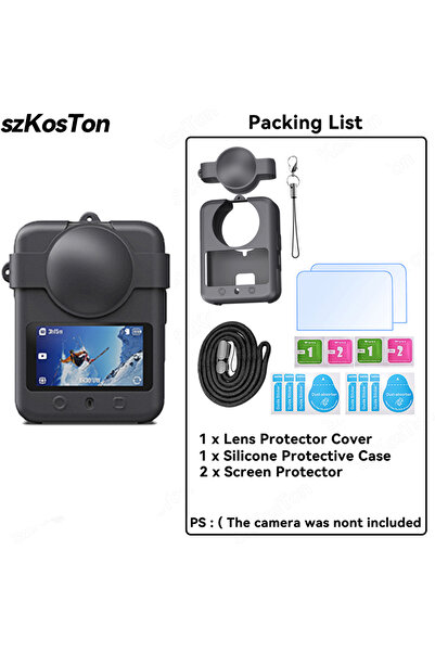 Choice style-C Protective Case for DJI Osmo 360 Silicone Camera Anti Scratch ...