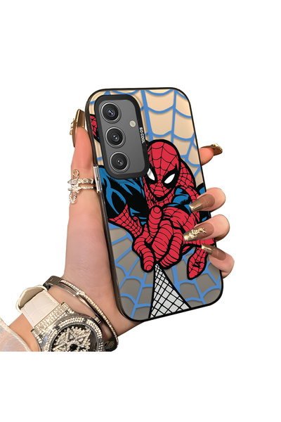 ucuc حافظة هاتف سامسونج جالاكسي S24 المتوافقة مع السيليكون الشهير بتصميم سباي...