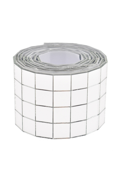 Choice WA01VEW006-01 Adhesive Mirror Mosaic 10mm Patch 4cm×1m Craft Art Mosai...