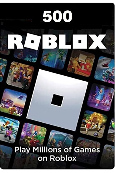 Roblox Robux 500 Gift Card (Eksik Yüklemede i a d e Garantili)