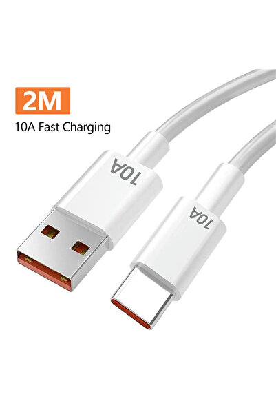 Choice كابل بطول 2 متر و10 أمبير، شاحن مكتبي 5 في 1 بتقنية GaN ومنفذ USB-C، م...