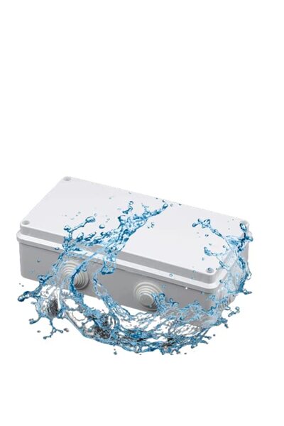 Raco Waterproof Electrical Junction Sleeve Box with Wall Bracket (300x220x120)