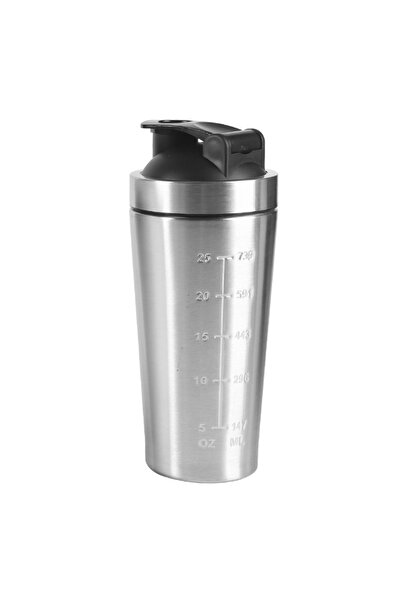 Choice One Size silver 700ml Premium Protein Shaker Cup with Metal Stainless Steel Ball for Protein Shakes