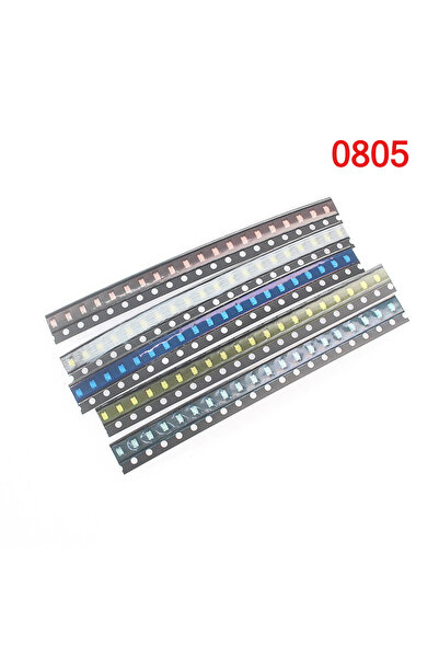 Choice1 0805-Kit 5 Colors X 20pcs SMD LED Kit 1206 0603 0805 1210 5730 Light ...