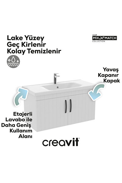 Creavit D10 100cm.KPK.Lav.Dlp.ML.BYZ.LK.BYZ