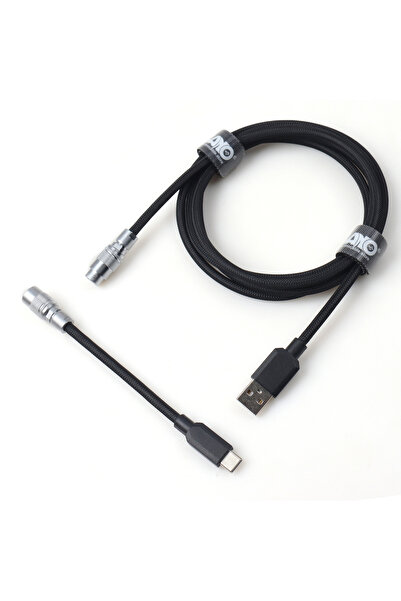 Choice 1.5m black 【LANO】New Keypad cable, YC8 spring series, dual programming...