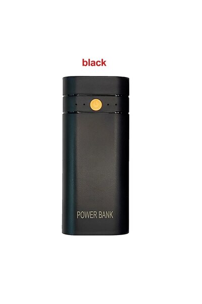 Choice Black 2 slots 18650 Battery Charger Portable Power Bank Kit DIY Fast Charging- Power Bank Shell Case