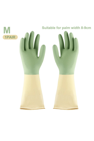 Choice M Thickened Kitchen Gloves, Dishwashing Gloves Wear-resistant, Suitabl...