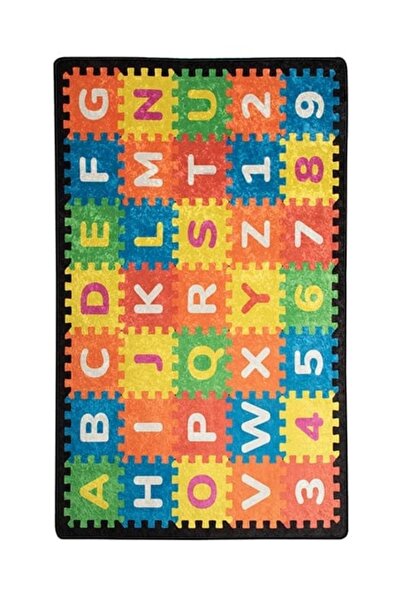Chilai Home Anti-slip children's rug Puzzle 100x150 cm