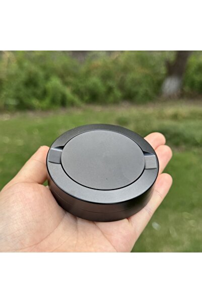 Choice Black Aluminum Alloy Snus Cans Snuffbox Storage Seal Waterproof Can Case Car Ashtray Accessory