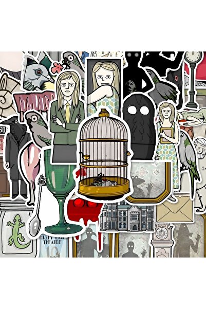 Choice 120 قطعة، 60/120 قطعة، ملصقات لعبة Rusty Lake، رسومات جرافيتي Rusty La...