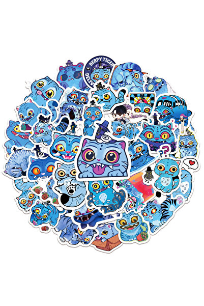 Choice ٥٠ قطعة من ملصقات صائدي الشياطين الكورية، ملصقات ساجا بويز، ملصقات نمر كرتوني، أدوات مكتبية، أكواب، وات