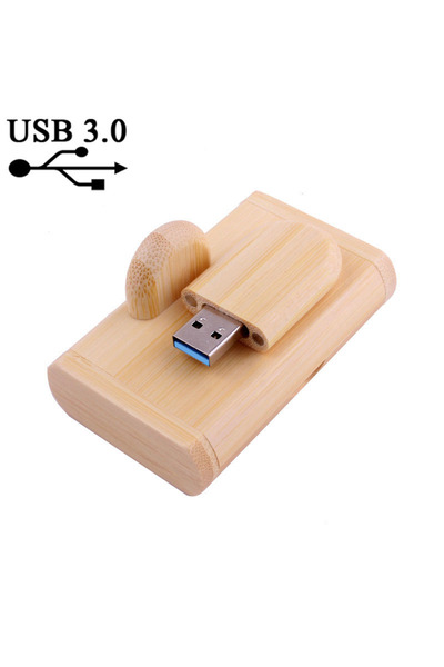 Choice58 32 GB Bamboo with box-A Fashion Wooden USB 3.0 Flash Drive 128GB 100...