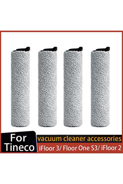 Choice 4 قطع من فرشاة الأسطوانة البديلة متوافقة مع مكنسة تاينكو آي فلور 3/ فلور ون إس 3 اللاسلكية