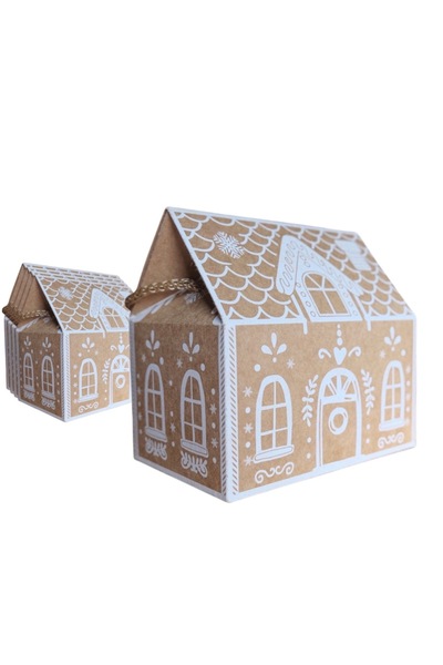 getnwear Yılbaşı ev Tasarımlı Kutu 1 adet